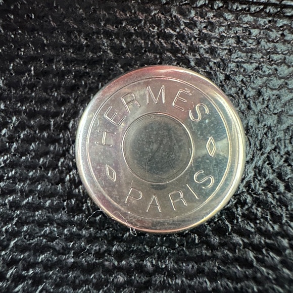 Hermes Garden Party Black Coated Canvas 36 cm - Picture 3 of 15